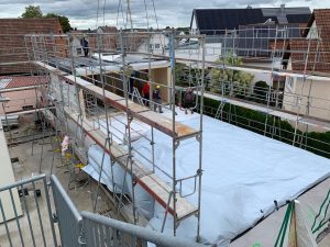 Erweiterung des Feuerwehrhauses in Obereisesheim